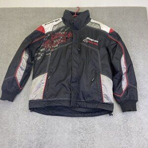 Choko Motorsports Snap-On Tools Racing Jacket Mens Medium Embroidered RIP IN ARM